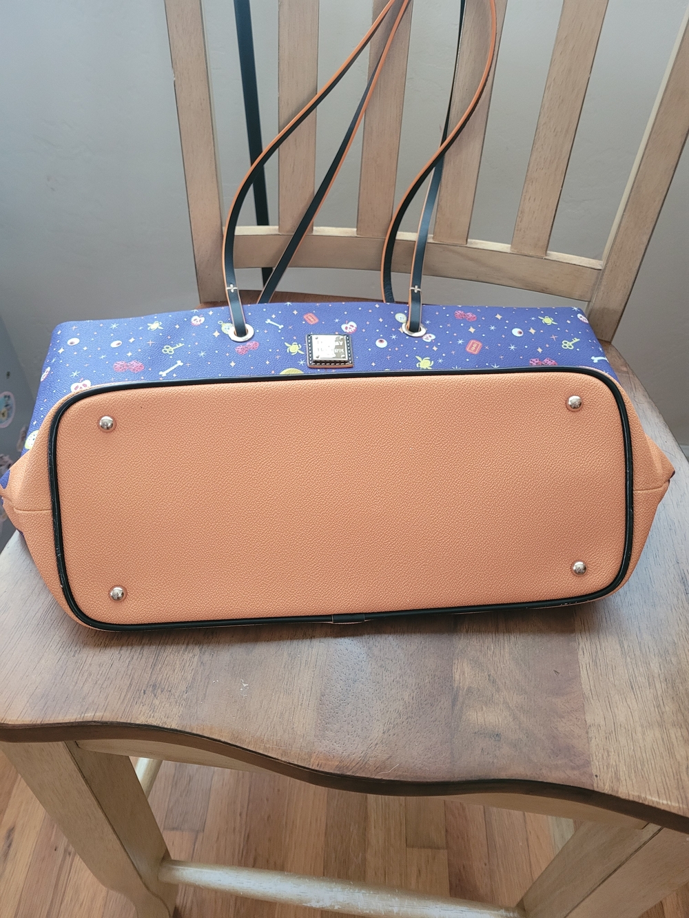 Dooney & Bourke Purple Hocus Pocus Tote Bag - Picture 5 of 7